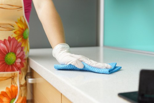 Professional kitchen and bathroom cleaning service in E11