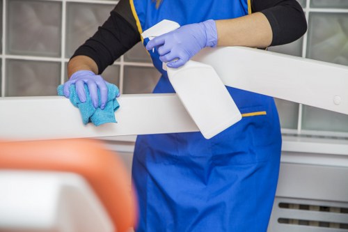 Commercial oven cleaning for a small business in E11